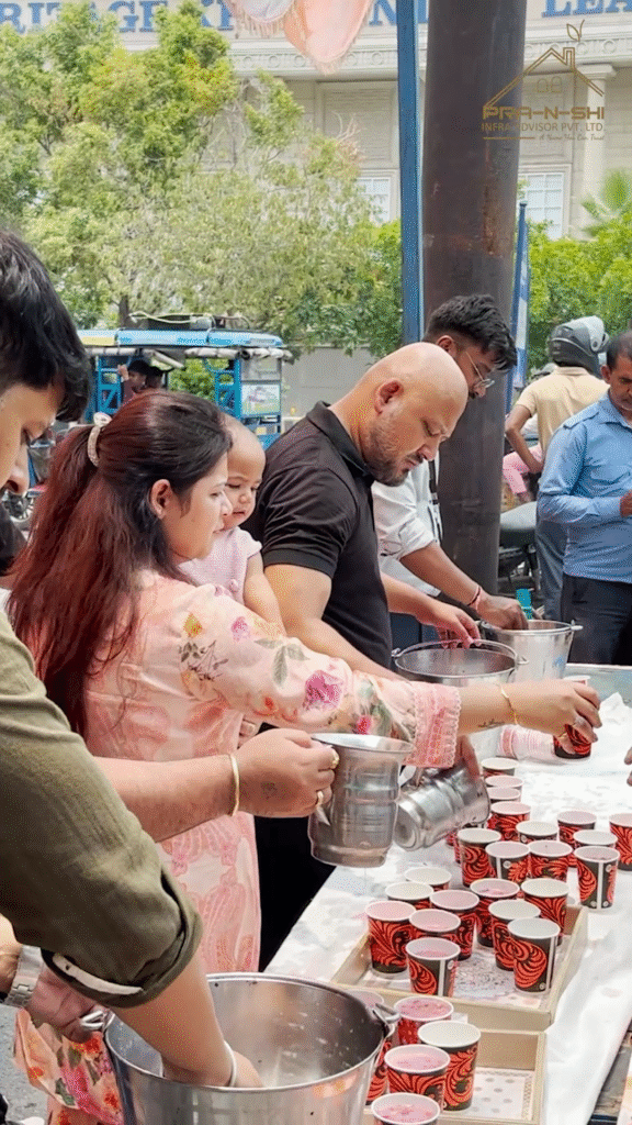 pranshi infra social responsiblity ke baren