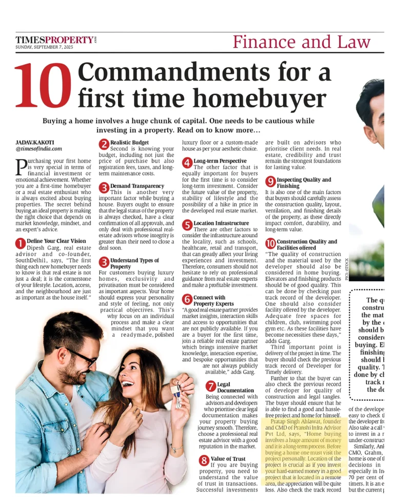 BEAST REAL ESTATE ARTICLE FROM PRANSHI INFRA