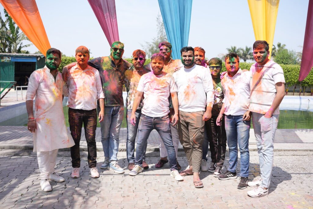 Holi Celebration in real Estate
