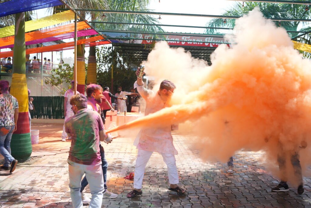 Holi Celebration in real Estate
