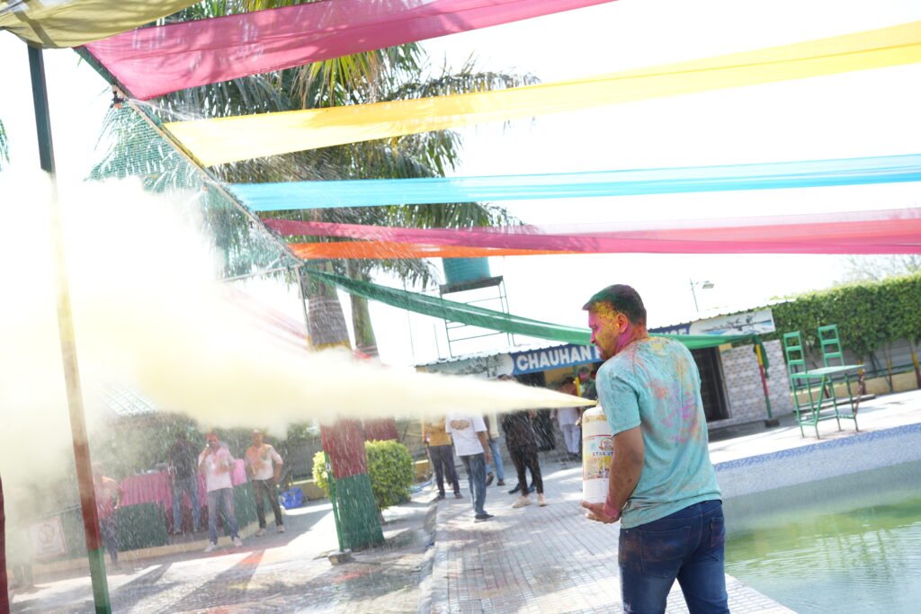 best holi celebration from Pranshi Infra