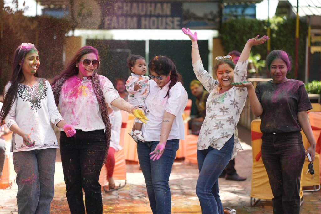 Holi Celebration in real Estate