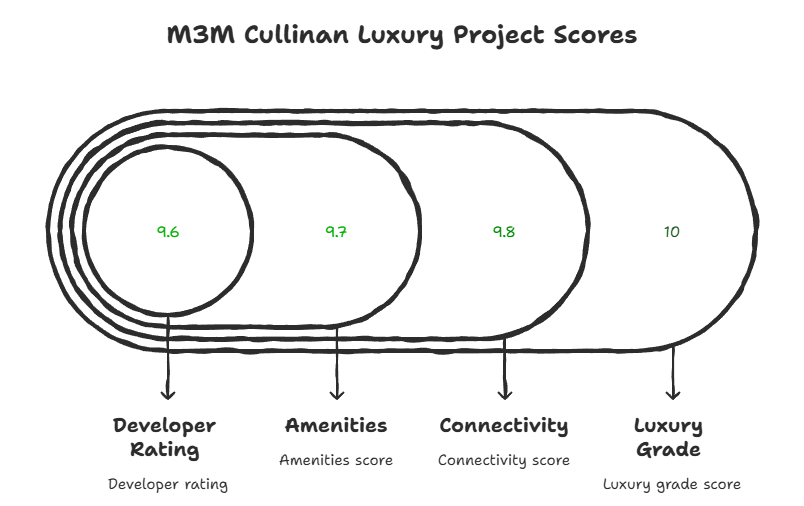 M3M Cullinan luxury Project from pranshi infra