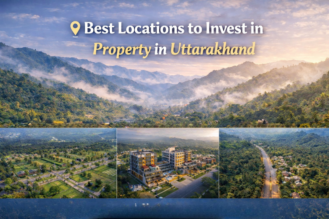 Best locations to invest in property in Uttarakhand with mountain views and real estate projects in Ramnagar