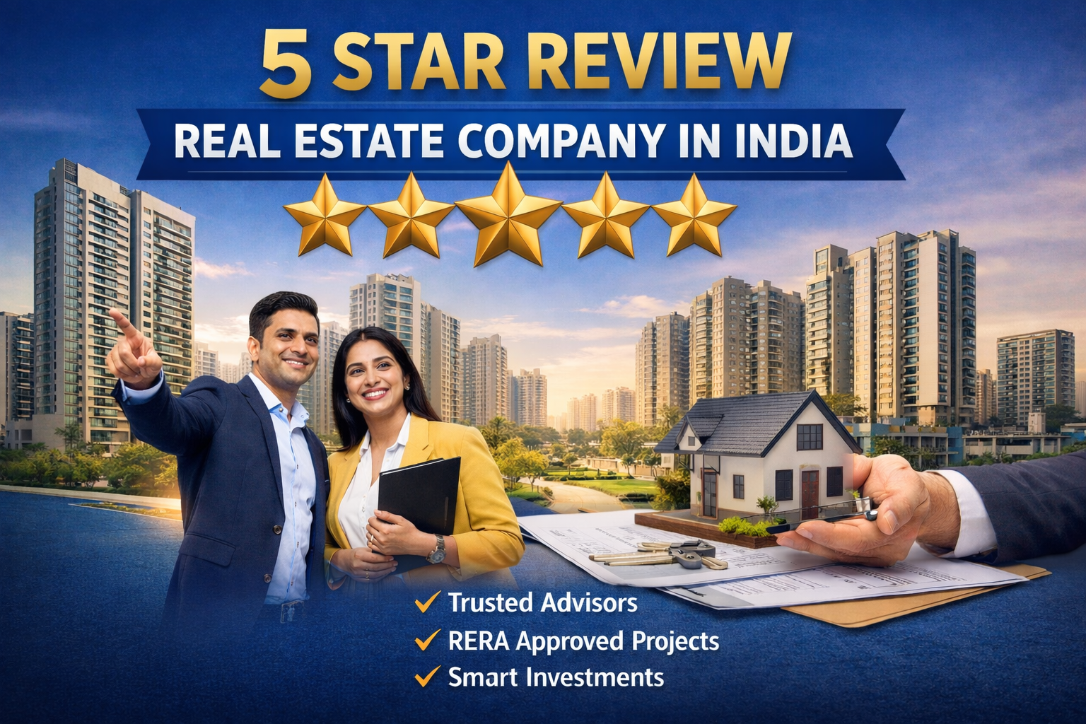 5 Star Review Real Estate Company in India