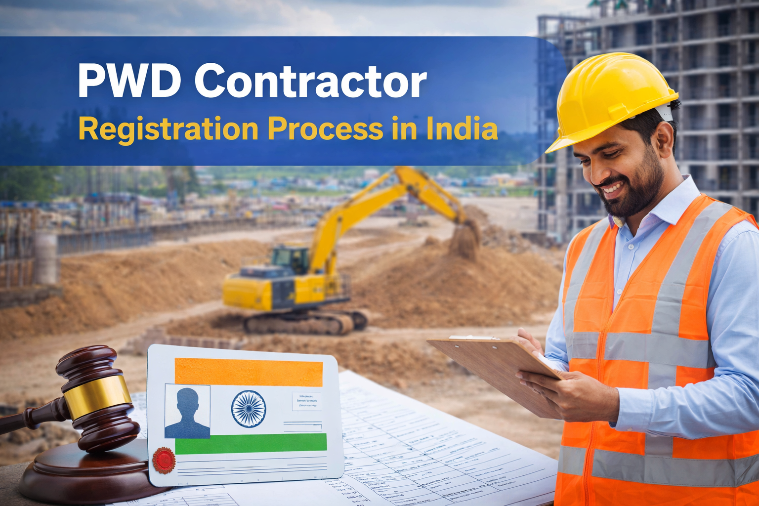 PWD Contractor Registration Process in India